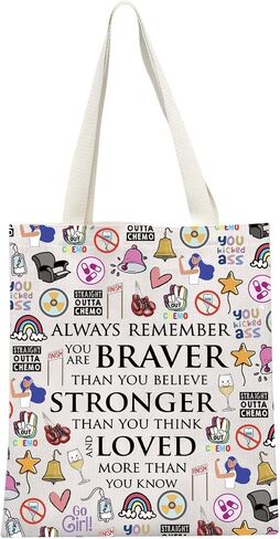 GJTIM Chemo Gift Chemotherapy Treatment Recovery Gift Chemo Care Package Tote Bag in Saudi Arabia