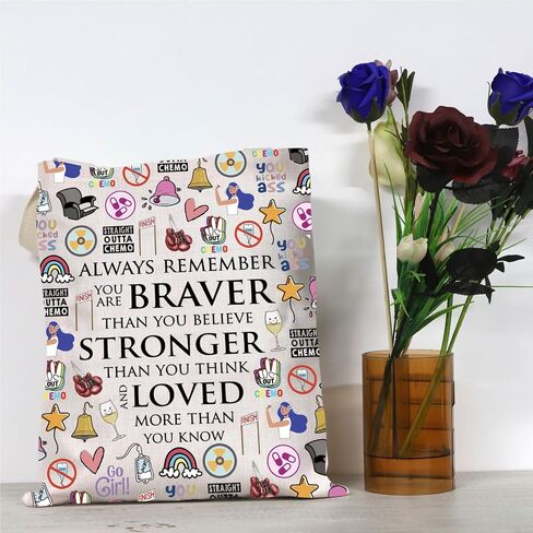 GJTIM Chemo Gift Chemotherapy Treatment Recovery Gift Chemo Care Package Tote Bag in Saudi Arabia