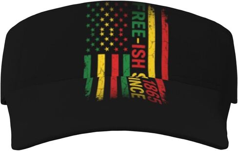 Juneteenth Sun Visor Hats Adjustable Sport Golf Hat Baseball Cap for Women Men in Saudi Arabia