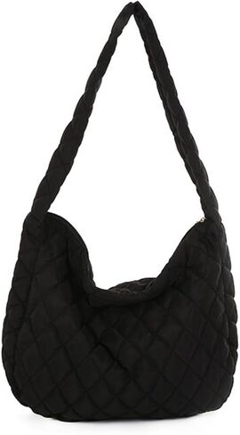 RNIEGA Corduroy Tote Bag for Women, Large Capacity Hobo Shoulder Bag in Saudi Arabia