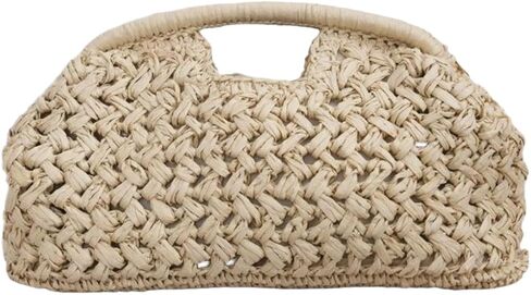 Bohemia Summer Straw Beach Bag Women Underarm Shoulder Bags Crossbody Purse Travel Hobo Handbags Evening Clutch Purses in Saudi Arabia