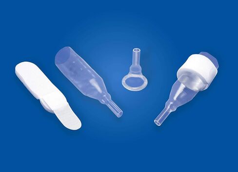 Natural Male External Catheter, Non-Adhesive Reusable Strap Silicone Intermediate, 38303 - Box of 30 in Saudi Arabia