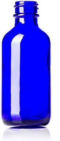 Cobalt Blue Glass Spray Bottle (2 oz, 4 pk) with BONUS Waterproof Labels, Fine Mist Sprayer in Saudi Arabia