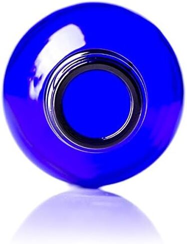 Cobalt Blue Glass Spray Bottle (2 oz, 4 pk) with BONUS Waterproof Labels, Fine Mist Sprayer in Saudi Arabia