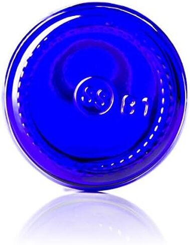 Cobalt Blue Glass Spray Bottle (2 oz, 4 pk) with BONUS Waterproof Labels, Fine Mist Sprayer in Saudi Arabia