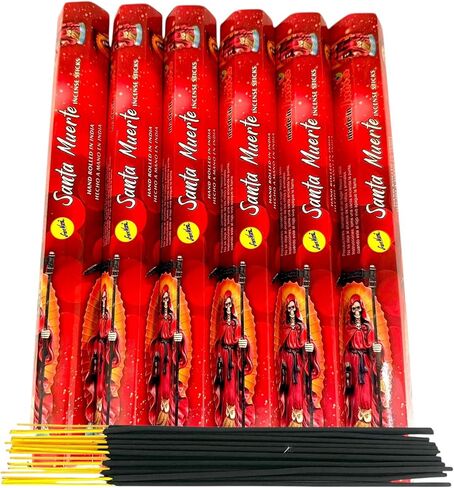 Sreevani Santa Muerte Red - 120 Incense Sticks in Saudi Arabia