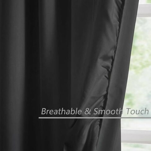 Ruffle Curtains 84 Inches Long for Bedroom Living Room,Farmhouse Black Ruffle Curtains Light Filtering Victorian Gothic Drapes Rod Pocket French Country Flowy Window Curtain in Saudi Arabia