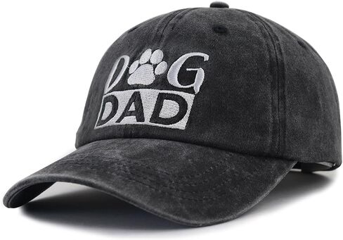 Xpayzere 2 PCS Dog Mom and Dad Hats for Women Men, Adjustable Cotton Embroidered Matching Couple Pet Lovers Baseball Cap in Saudi Arabia