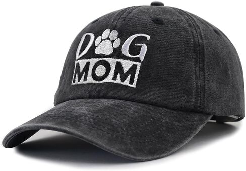 Xpayzere 2 PCS Dog Mom and Dad Hats for Women Men, Adjustable Cotton Embroidered Matching Couple Pet Lovers Baseball Cap in Saudi Arabia