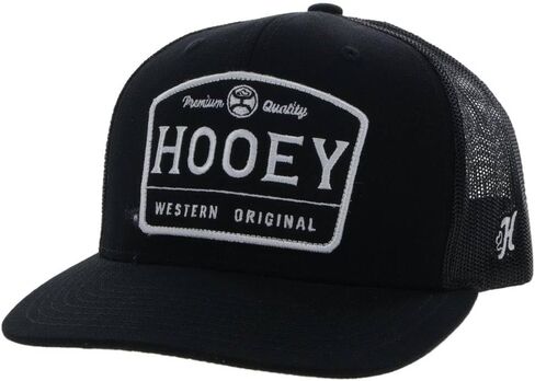 HOOEY Men's Trip Trucker Cap Black One Size in Saudi Arabia