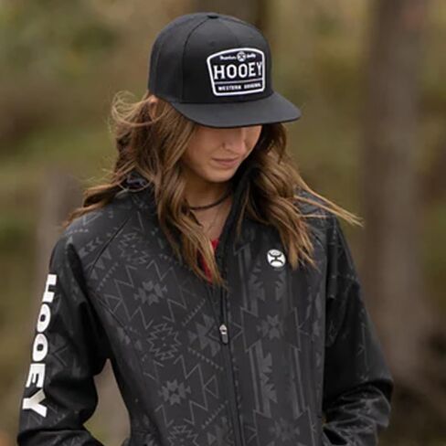 HOOEY Men's Trip Trucker Cap Black One Size in Saudi Arabia