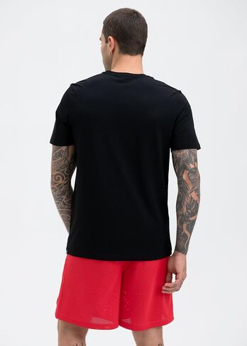 Ethika Men's Basketball Short, Athletic Performance Short for the Court and the Streets - BBS - Red 7in in Saudi Arabia