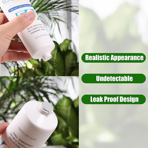 Empty Shampoo & Sunscreen Bottles Set (40oz Total) – Checked Luggage Friendly, Easy-Fill Travel Containers with Funnel & Spout, Leak-Proof for Cruises, Concerts & Sports Events in Saudi Arabia