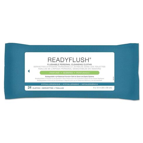 Medline ReadyFlush Biodegradable Flushable Wipes MIIMSC263810CT 24/pk in Saudi Arabia