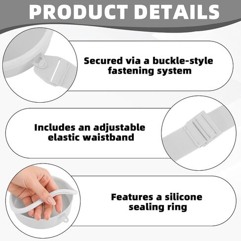 Waterproof Ostomy Bag Shower Covers, Reusable Ostomy Supplies for Patients with Ileostomy, Colostomy or Urostomy in Saudi Arabia