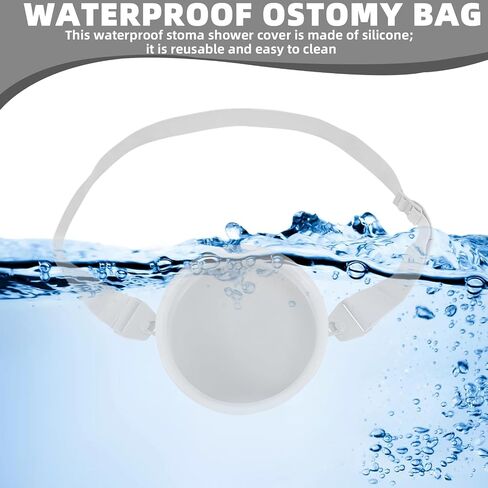 Waterproof Ostomy Bag Shower Covers, Reusable Ostomy Supplies for Patients with Ileostomy, Colostomy or Urostomy in Saudi Arabia
