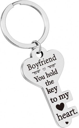 Gifts for Boyfriend Valentines Ideas, Funny Boyfriend Keychain for Men, Him, Husband, Cheap Boyfriend Gifts from Girlfriend, Small Key Chain for Him Birthday Father's Day in Kuwait