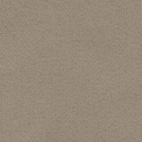 Sun Zero Pendleton 2-Pack Herringbone Magnetic Closure 100% Total Blackout Rod Pocket Curtain Panel Pair, Dark Beige, 37" W x 84" L (2 Panels) in Saudi Arabia