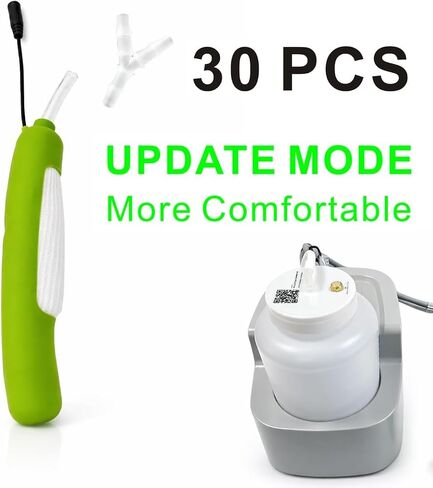 HS80089A Female External Catheter Refills | 30 Pcs Soft Banana-Shaped Collection Cones | Single-Use Disposable | Non-Invasive Urine Management for Bedridden Elderly Women in Saudi Arabia
