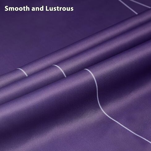 Ombre Purple Blackout Curtains, 84 Inch Length - Light Blocking Thermal Insulated Grommet Top Drapes for Bedroom Living Room, Privacy Noise Reducing Curtains 2 Panels, 52W x 84L in Saudi Arabia