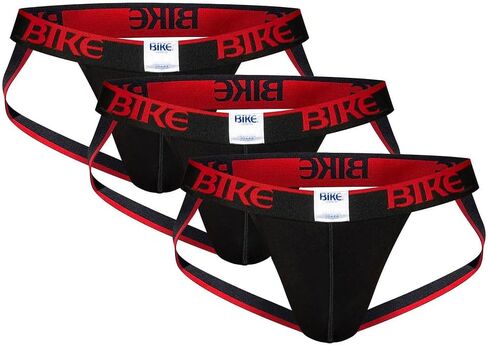 Bike 3-Pack Stretch Cotton Jockstrap in Saudi Arabia