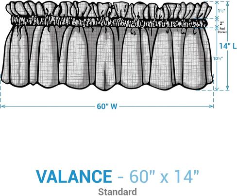 Park Designs Mirror Lake Valance 60" x 14", Lodge Short Café Curtain for Lakehouse Cabin Decor, Light Filtering Coastal Window Dressing, Unlined Cotton Machine Washable Fabric Drape in Saudi Arabia