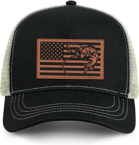 Fishing Hat American Flag Baseball Cap for Men in Saudi Arabia