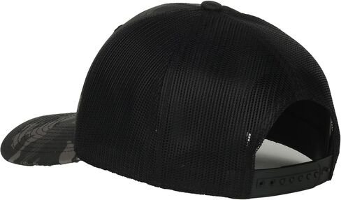 Black Camo Hunting Trucker Hat for Men – Embroidered Deer Antler Patch, Mesh Back Adjustable 6-Panel Structured Cotton Cap, Pre-Curved Visor, Camo/Black, One Size in Saudi Arabia