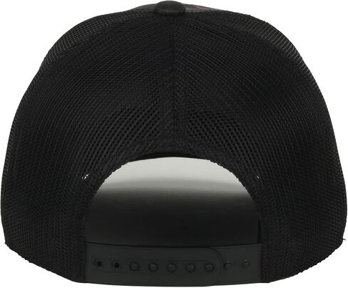 Black Camo Hunting Trucker Hat for Men – Embroidered Deer Antler Patch, Mesh Back Adjustable 6-Panel Structured Cotton Cap, Pre-Curved Visor, Camo/Black, One Size in Saudi Arabia