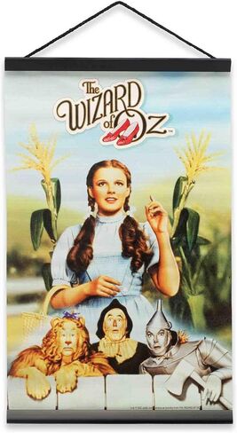 The Wizard of Oz Hanging Canvas Banner - Classic Dorothy Wall Decor for Bedroom or Movie Room in Saudi Arabia