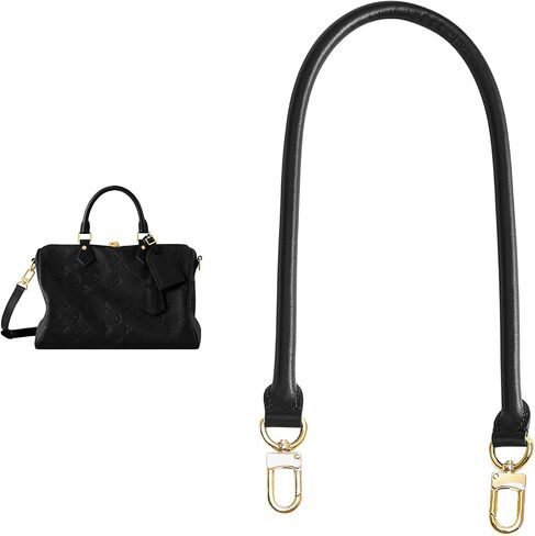 Vachetta Leather Shoulder Strap Replacement,Bags Strap Fit for Graceful Damier Speedy 25 30 Handbags 27.5inches(Deep Beeswax) in Saudi Arabia