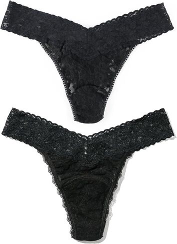 hanky panky Signature Lace Thongs - Leakproof Period Panties | One Size (4–14) | Washable Incontinence Underwear in Saudi Arabia