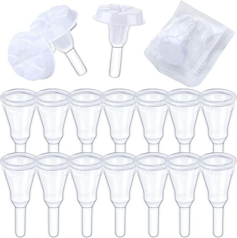Geiserailie 15 Pack Condom External Catheter Disposable Male External Catheter for Men Incontinence Supplies for Elderly Men, Self Adhering Style(32 mm) in Saudi Arabia