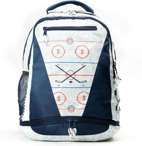 ChalkTalkSPORTS Hockey Backpack for School - Kids Hockey Bookbag with Shoe Pocket - Rinkside in Saudi Arabia