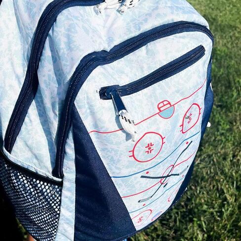 ChalkTalkSPORTS Hockey Backpack for School - Kids Hockey Bookbag with Shoe Pocket - Rinkside in Saudi Arabia