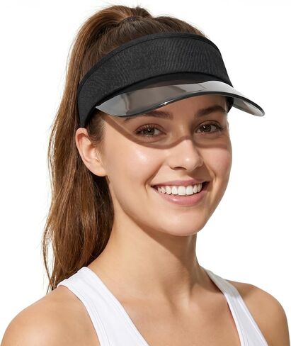 Sun Visor Hat for Women Men Clear Brim Adjustable Golf Visors for Summer Sports Travel Outdoor Activity in Saudi Arabia