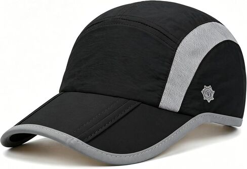 Solaris Lightweight UPF 50+ Sun Hat for Men Women Foldable Running Cap Breathable Mesh Baseball Hat in Saudi Arabia