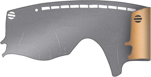 Upgrade Dacron Dashboard Cover Fit for 2004 2005 2006 2007 2008 2009 2010 Toy-OTA Sienna Effective Anti Glare, Reduce Reflection, Sun Protection, Dust Proof, UV-Proof -Grey in Kuwait