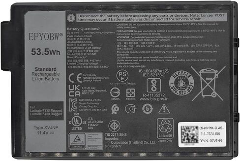 L20D4P75 L20M4P75 بطارية 90WH 15.48V متوافق مع Lenovo ThinkPad P1 Gen 4 / ThinkPad P1 Gen 5 / ThinkPad P1 Gen 6 / ThinkPad X1 Extreme 4th Gen / Thinkpad X1 Extreme Gen 5 Series in Kuwait