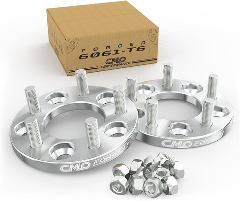 15mm Conversion Wheel Adapters 5x105 to 5x114.3 5x4.5 (Hub to Wheel) Allow Vehicles with 5x105 Hubs to Use 5x114.3 (5x4.5) Wheels (4pc 56.5mm M12x1.5) Shorten Factory Studs May Be Required in Kuwait