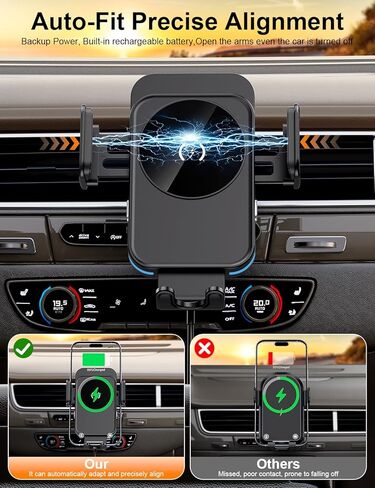 Bike Phone Holder, Motorcycle Phone Mount, [Camera Friendly] [Quick Install] [Double Locked]Clip for Scooter, 360° Rotate Cell Phone Clamp for iPhone 16 15 Pro Max/14/13, Galaxy and More 4.7-7" Phone in Kuwait