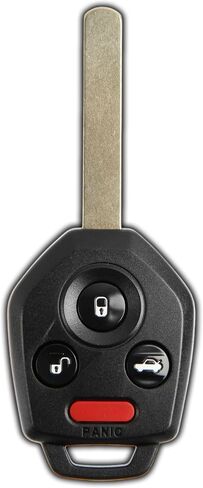 2x keylessoption دخول بدون مفتاح عن بعد مفتاح السيارة ، فوب التحكم ، البديل 4-butth ، بديل أمني عالي لعام 2011-2014 Subaru Legacy Outback (CWTWB1U811 ، 57497AJ10A ، 4D 60) in Kuwait