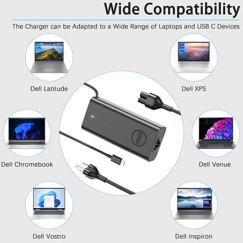 150w ac Adapter Laptop Charger for Dell Alienware M14x M15x, Dell Inspiron 5150, 5160, 9100, 9200, Precision M90, M6300, M6400,Dell Precision M90 M6300 M6400 XPS Gen 2 M170 in Kuwait