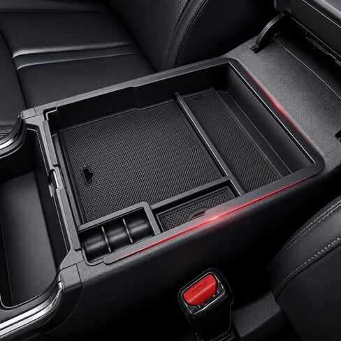 Autorder Center Console Organizer for Kia Sorento 2021 2022 2023 2024 2025 Accessories Armrest Storage Box Secondary Insert Tray with 2 Color Mats in Kuwait