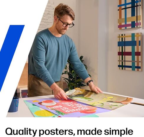 T210 Large Format Wireless Color Plotter Printer - 24", Includes 2-Year Onsite Warranty Support (8AG32T) - New Model in Kuwait