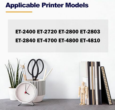 522 T522 زجاجات إعادة ملء الحبر عالية السعة (وليس الحبر التسامي) متوافقة مع EPSON ET-2800 ET-2760 ET-2803 ET-2400 ET-4800 ET-2720 ET-2840 ET-4760 ET-4700 ET-4810 الطابعة (BK C M Y) in Kuwait