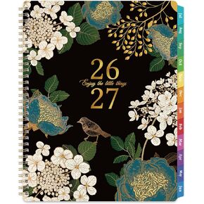 2026 Planner - 2026 Planner Weekly and Monthly ، Jan.2026 - Dec.2026 ، 6.5 "× 8.5" ، Planner 2026 ، 2026 Weekly Monthly Planner مع علامات تبويب خضراء ، ملزمة مزدوجة ، جيب خلفي in Kuwait
