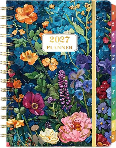 Planner 2025-2026 - JUL 2025 - JUN 2026, Academic Planner 2025-2026, 6.5" x 8.5", 2025-2026 Planner Weekly and Monthly with Inspiring Quotes, Twin-wire Binding, Premium Paper, Back Pocket & Hardcover in Kuwait