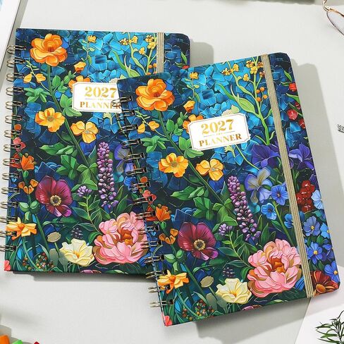 Planner 2025-2026 - JUL 2025 - JUN 2026, Academic Planner 2025-2026, 6.5" x 8.5", 2025-2026 Planner Weekly and Monthly with Inspiring Quotes, Twin-wire Binding, Premium Paper, Back Pocket & Hardcover in Kuwait