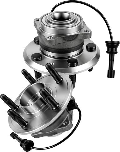 Pair 515058 4WD Front Wheel Bearing Hub Assembly Compatible with Chevy Avalanche Silverado 1500 2500 HD 3500 Classic Suburban, GMC Sierra Yukon XL 2500 2000-2006, for Hummer H2 2003-2007 8 Lug w/ABS in Kuwait